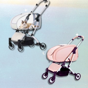 Rubeku Pet Stroller (G740) Pink